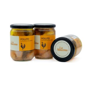 Pollito picantón en escabeche