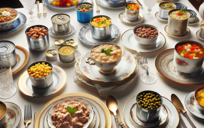 Conservas para preparar recetas para invitados inesperados: soluciones rápidas y deliciosas