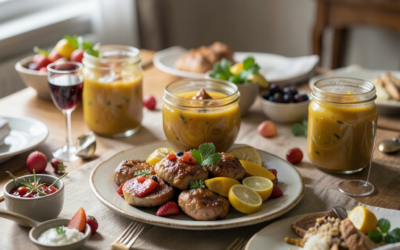 Conservas para preparar recetas para fiestas y celebraciones: sabor y practicidad en tu mesa