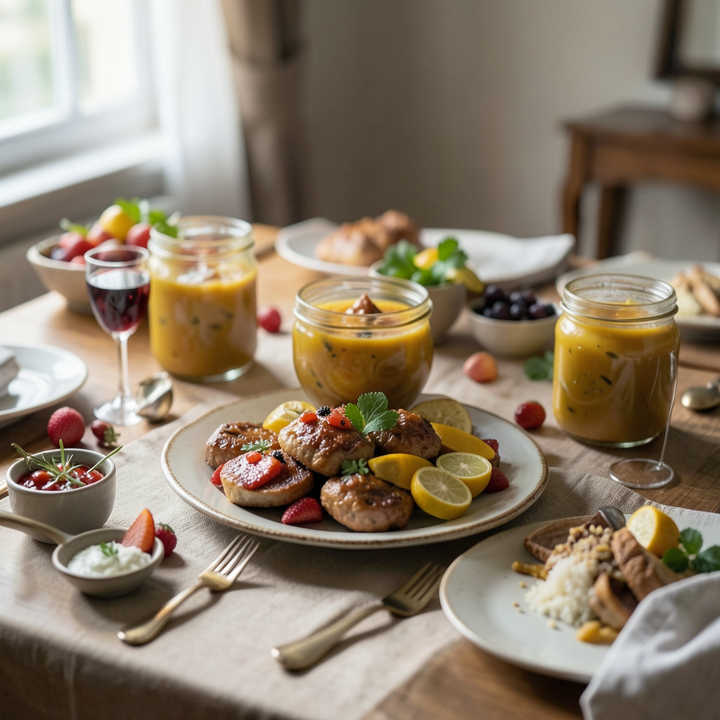 Conservas para preparar recetas para fiestas y celebraciones: sabor y practicidad en tu mesa