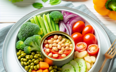 Cómo preparar un plato proteico con conservas de forma rápida y saludable