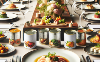 Conservas para preparar recetas para eventos especiales: la clave para sorprender a tus invitados