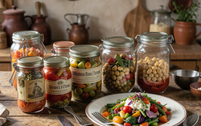 Cómo preparar un menú semanal usando conservas: Guía práctica y deliciosa