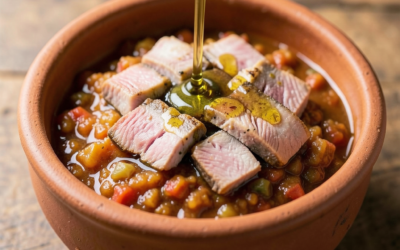 Receta de Pisto Manchego con Bonito en Aceite: Tradición y Sabor Gourmet