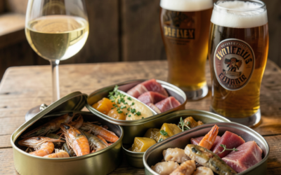 Maridaje de conservas con vinos y cervezas: Guía Completa
